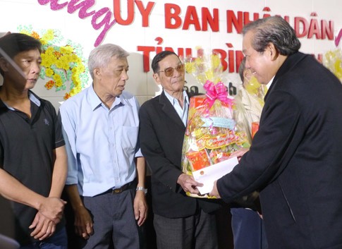 Phó Thủ tướng Trương Hòa Bình thăm và làm việc tại tỉnh Bình Định  - ảnh 1